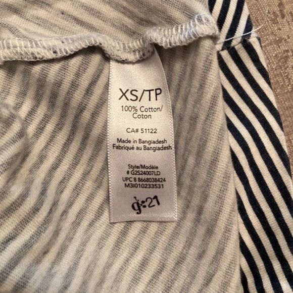 🔥3-$10🔥 G21 STRIPED TANK STYLE DRESS WITH POCKETS - Picture 6 of 10